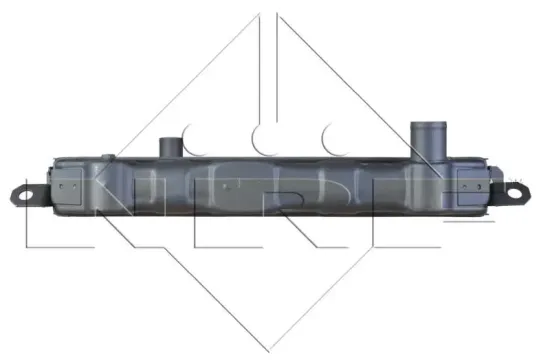 Kühler, Motorkühlung NRF 52235 Bild Kühler, Motorkühlung NRF 52235