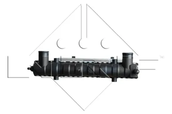 Kühler, Motorkühlung NRF 529505 Bild Kühler, Motorkühlung NRF 529505