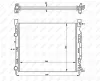 Kühler, Motorkühlung NRF 53002 Bild Kühler, Motorkühlung NRF 53002