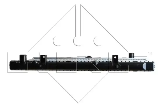 Kühler, Motorkühlung NRF 53019 Bild Kühler, Motorkühlung NRF 53019