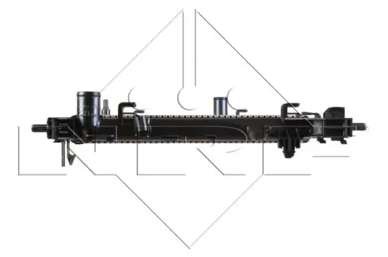 Kühler, Motorkühlung NRF 53115 Bild Kühler, Motorkühlung NRF 53115