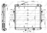 Kühler, Motorkühlung NRF 53151