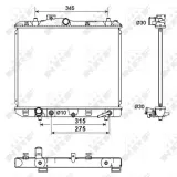 Kühler, Motorkühlung NRF 53158