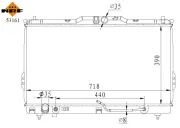 Kühler, Motorkühlung NRF 53161