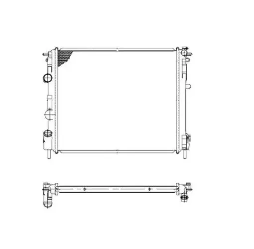 Kühler, Motorkühlung NRF 53210 Bild Kühler, Motorkühlung NRF 53210