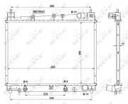 Kühler, Motorkühlung NRF 53212