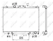 Kühler, Motorkühlung NRF 53319