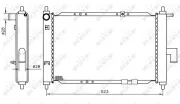 Kühler, Motorkühlung NRF 53375