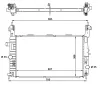 Kühler, Motorkühlung NRF 53416 Bild Kühler, Motorkühlung NRF 53416