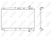 Kühler, Motorkühlung NRF 53466