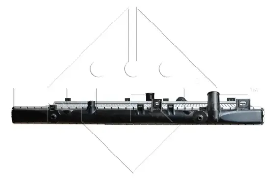Kühler, Motorkühlung NRF 53508 Bild Kühler, Motorkühlung NRF 53508