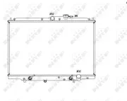 Kühler, Motorkühlung NRF 53515
