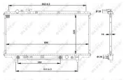 Kühler, Motorkühlung NRF 53519