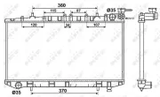 Kühler, Motorkühlung NRF 53523