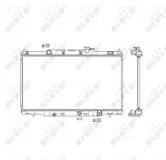 Kühler, Motorkühlung NRF 53573