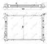 Kühler, Motorkühlung NRF 53608 Bild Kühler, Motorkühlung NRF 53608