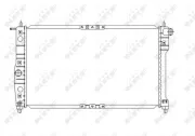 Kühler, Motorkühlung NRF 53649