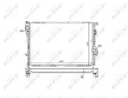 Kühler, Motorkühlung NRF 53721