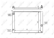 Kühler, Motorkühlung NRF 53728