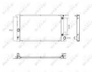 Kühler, Motorkühlung NRF 53766