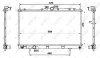 Kühler, Motorkühlung NRF 53779 Bild Kühler, Motorkühlung NRF 53779