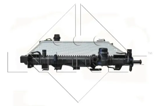 Kühler, Motorkühlung NRF 53811 Bild Kühler, Motorkühlung NRF 53811