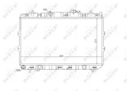 Kühler, Motorkühlung NRF 53819
