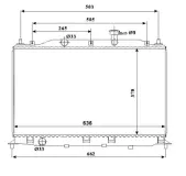 Kühler, Motorkühlung NRF 53822