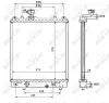 Kühler, Motorkühlung NRF 53824 Bild Kühler, Motorkühlung NRF 53824