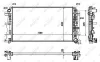 Kühler, Motorkühlung NRF 53833 Bild Kühler, Motorkühlung NRF 53833