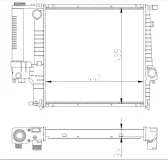 Kühler, Motorkühlung NRF 53849A