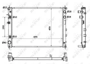 Kühler, Motorkühlung NRF 53887