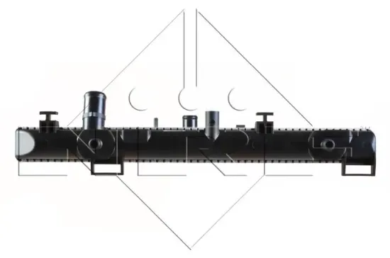 Kühler, Motorkühlung NRF 53918 Bild Kühler, Motorkühlung NRF 53918