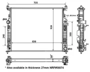 Kühler, Motorkühlung NRF 53936