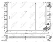 Kühler, Motorkühlung NRF 53953