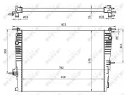 Kühler, Motorkühlung NRF 53965