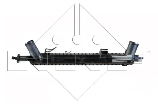 Kühler, Motorkühlung NRF 53969 Bild Kühler, Motorkühlung NRF 53969