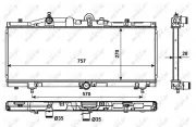 Kühler, Motorkühlung NRF 53983