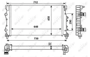 Kühler, Motorkühlung NRF 53990