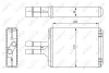 Wärmetauscher, Innenraumheizung NRF 54242 Bild Wärmetauscher, Innenraumheizung NRF 54242