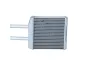 Wärmetauscher, Innenraumheizung NRF 54260 Bild Wärmetauscher, Innenraumheizung NRF 54260