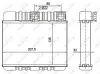 Wärmetauscher, Innenraumheizung NRF 54277 Bild Wärmetauscher, Innenraumheizung NRF 54277
