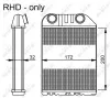 Wärmetauscher, Innenraumheizung NRF 54286