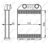 Wärmetauscher, Innenraumheizung NRF 54287 Bild Wärmetauscher, Innenraumheizung NRF 54287