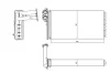 Wärmetauscher, Innenraumheizung NRF 54320 Bild Wärmetauscher, Innenraumheizung NRF 54320