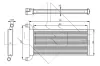 Wärmetauscher, Innenraumheizung NRF 54326 Bild Wärmetauscher, Innenraumheizung NRF 54326