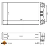 Wärmetauscher, Innenraumheizung NRF 54369 Bild Wärmetauscher, Innenraumheizung NRF 54369