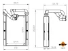Wärmetauscher, Innenraumheizung NRF 54379 Bild Wärmetauscher, Innenraumheizung NRF 54379