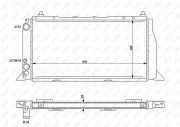 Kühler, Motorkühlung NRF 54603