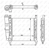 Kühler, Motorkühlung NRF 54679